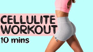 10 min CELLULITE REDUCTION WORKOUT  28 Day Challenge [upl. by Prakash]