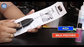 IKEA MILK FROTHER Review amp Battery Installation [upl. by Jakob]