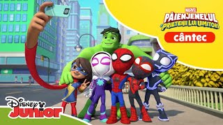 🎵 Coloana sonoră  Păienjenelul Marvel și prietenii lui umitori  Disney Junior România [upl. by Ydoj700]