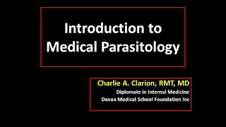 Introduction to Parasitology [upl. by Guevara]