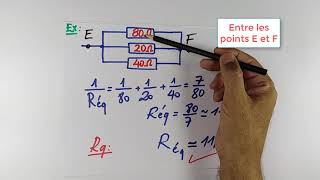 Associations ou groupements de résistances [upl. by Ho]