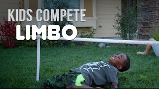 LIMBO GAME  Kids Compete [upl. by Tiffa]