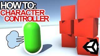 How to Create Player Movement in UNITY Rigidbody amp Character Controller [upl. by Jezreel]