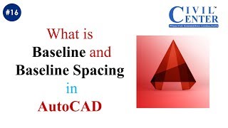 What is Baseline and Baseline Spacing in AutoCAD [upl. by Grannias]