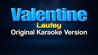 Laufey  Valentine Karaoke [upl. by Adelpho619]