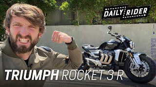 2020 Triumph Rocket 3 R Review  Daily Rider [upl. by Cuthburt468]