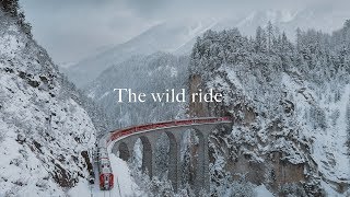 The wild ride  GLACIER EXPRESS [upl. by Guilbert]