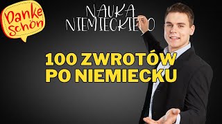 Język niemiecki  100 zwrotów po niemiecku do nauki [upl. by Acinaj]