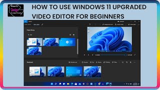 How to use the FREE WINDOWS 11 Video Editor [upl. by Noisla]