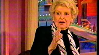 Elaine Stritch Interview Rosie ODonnell Show 2002 [upl. by Silra]