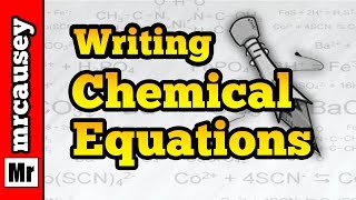 How to Write Chemical Equations [upl. by Reteid]