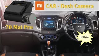 Car Dash Cam  70 Mai Pro  2019  Xiaomi  Full Review [upl. by Eibrab]