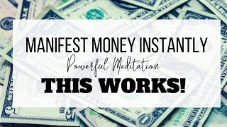 Manifest Money FAST  15 Minute Meditation [upl. by Enoitna]