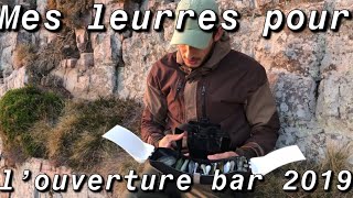 Mes LEURRES pour la PÊCHE du BAR du BORD [upl. by Landau]