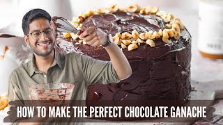 HOW TO MAKE THE PERFECT CHOCOLATE GANACHE  DETAILED GUIDE TO MAKE CHOCOLATE GANACHE AT HOME [upl. by Attehcram981]