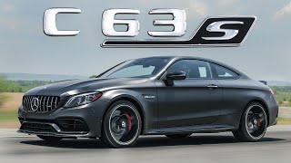 The Luxury MUSCLE CAR  2020 MercedesAMG C63S Coupe Review [upl. by Mallin]