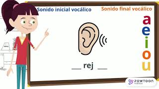 Sonido inicial y final vocálico [upl. by Negyam213]