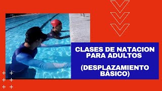 CLASES DE NATACION PARA ADULTOS  Desplazamiento basico SHORTS clasesdenatacionparaadultos [upl. by Adriell]