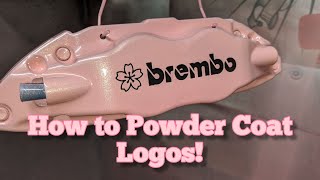 Unknown Coatings  Ep 67  How to Powder Coat Logos [upl. by Matheson]