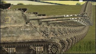 50 FIREFLY vs 10 KING TIGER  SIMULATION  Combat Mission Battle For Normandy [upl. by Austreng]