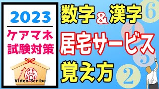 居宅サービスの覚え方 暗記法 ケアマネ試験対策 勉強法 メダカの学校 [upl. by Delanie]