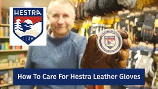 How To Apply Hestra Leather Glove Balm [upl. by Charity]