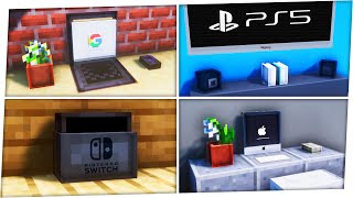 Laptop Nintendo Switch amp Playstation 5 in Minecraft bauen 🎮 [upl. by Rexford]