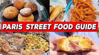 100 Paris Street Food Locations Cheap Eats amp MORE [upl. by Ayin]