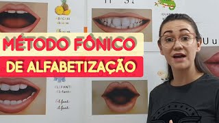 MÉTODO FÔNICO DE ALFABETIZAÇÃO [upl. by Amadeus]