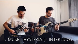 MUSE  Interlude  Hysteria GUITAR amp BASS COVER [upl. by Geraud]