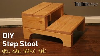 How to Build a Step Stool [upl. by Jestude]