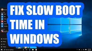 2024 Fix Slow Boot Time in Windows 10 with SSD [upl. by Runkel]