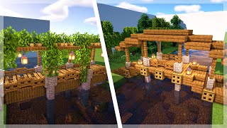 Minecraft 3 Simple Medieval Bridge Build Ideas and Designs [upl. by Shelley]