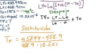 Dilatacion Lineal B3 Fisica [upl. by Nosak]