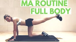 ROUTINE FULL BODY 30 min  sans matériel  by Lucile Woodward [upl. by Lauritz]