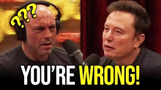 Joe Rogan Brutally Fact Checks ELON MUSK [upl. by Acirej]