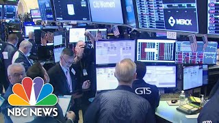 Stock Trading Halted After Markets Plunge At Market Open  NBC News [upl. by Knutson]