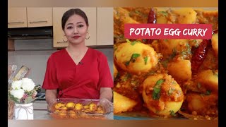 Potato Egg Curry [upl. by Rinaldo]