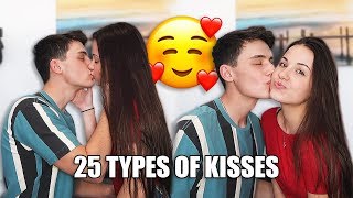 25 TYPES OF KISSES [upl. by Kara66]