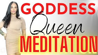 👑 GODDESS QUEEN MEDITATION  Law Of Assumption Guided Meditation  Kim Velez LMHC [upl. by Ballman]