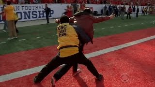 University of Houston football fans tackled beaten by security guards [upl. by Inalej]