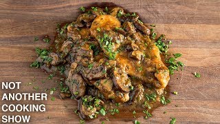 EASY and DELICIOUS CHICKEN MARSALA [upl. by Nilorac]