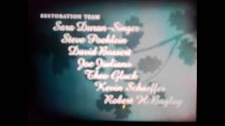 Bambi 1942 End Credits VHS 2005 [upl. by Ermin]