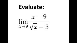 Limits Using Rationalization [upl. by Emee]