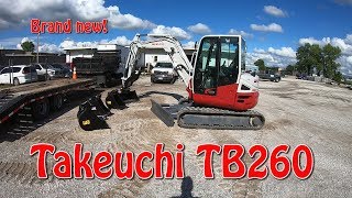 Takeuchi TB260 [upl. by Gautier150]