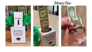 Money roll box with FREE graduation printable [upl. by Neersan]