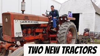 Introducing 1965 International Farmall 656 amp Mid 1980s Ford 1300 Tractors [upl. by Dodd]