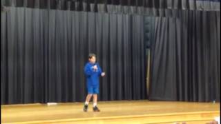 11 Year Old Kid Kills Rap God At Talent Show [upl. by Orna]