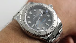 Rolex YachtMaster 116622 Watch Review [upl. by Ericksen729]