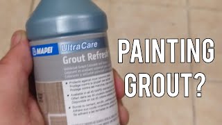 Can you paint Grout Grout Refresh REVIEW [upl. by Cadell]